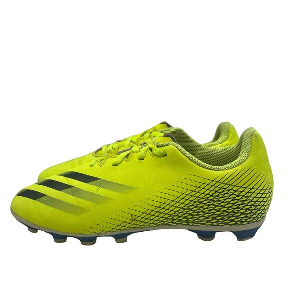 Adidas X Ghosted .4 FxG J Kids Soccer Cleats Yellow Youth 5 - Picture 2 of 8